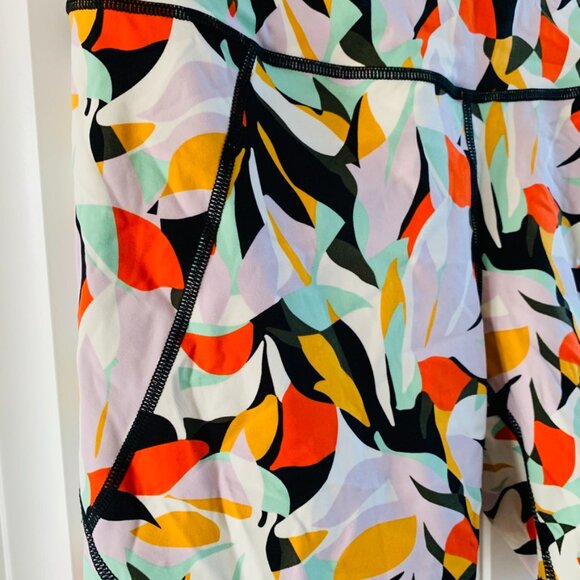 Sweaty Betty Multicolor Core Power 6” Cycling Workout Bike Shorts | 4-6 | Small - Picture 2 of 7